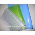500D polyester Glossy pvc laminate fabric for tarpaulin cover